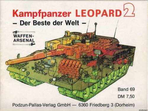 Рентген танка Леопард-2